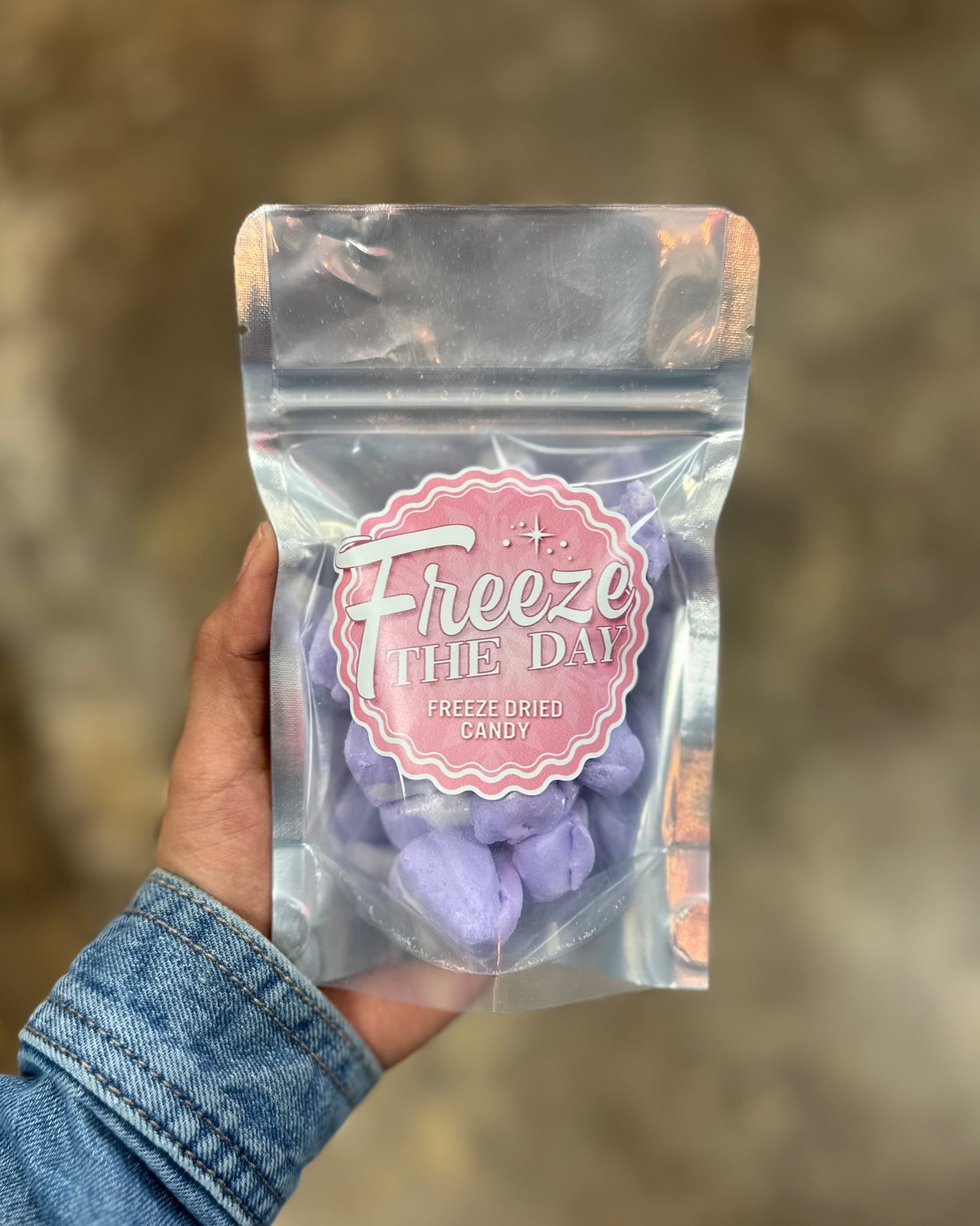 Freeze Dried Huckleberry Taffy