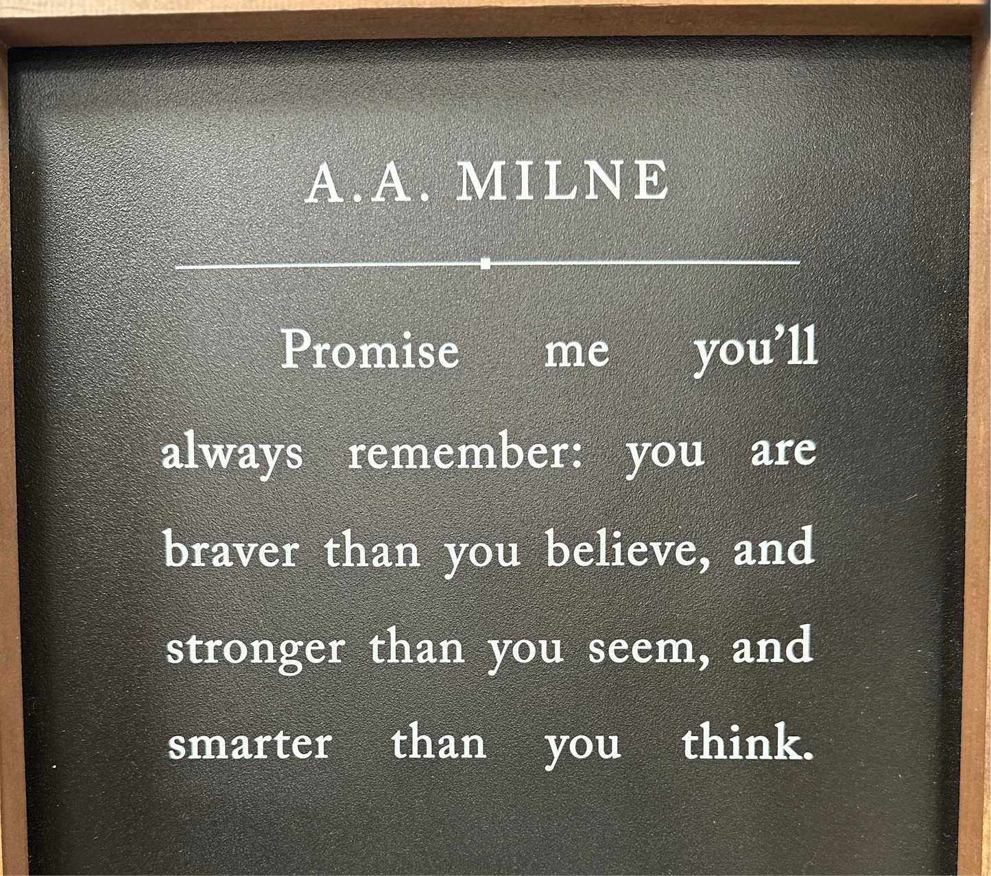 Wall Art | Promise Me…