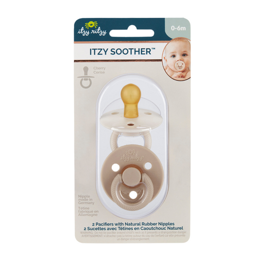 Itzy Soother Natural Rubber Paci Sets