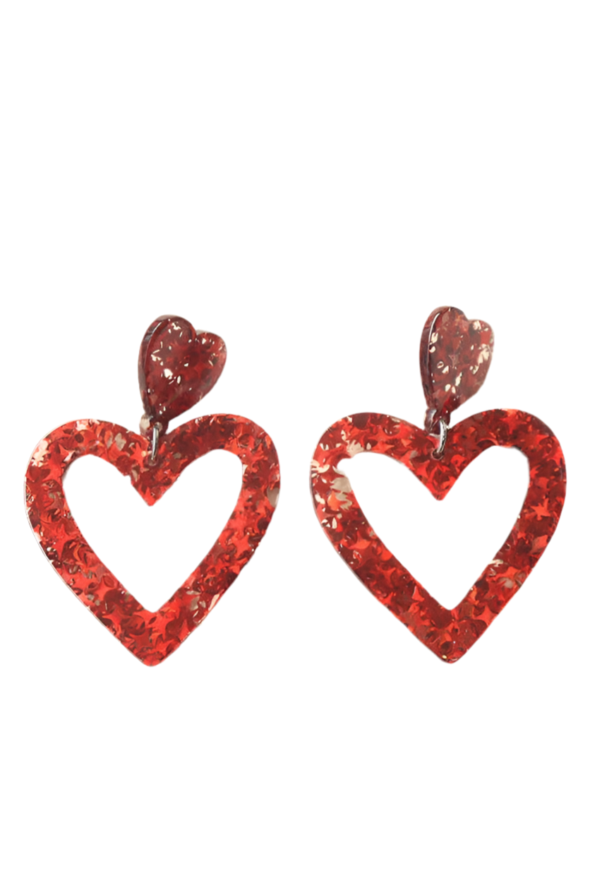 Valentine's Day Heart Shape Earrings