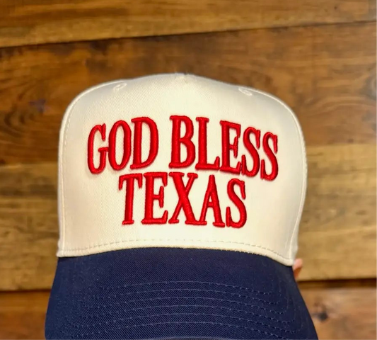 Trucker Hat : God Bless Texas