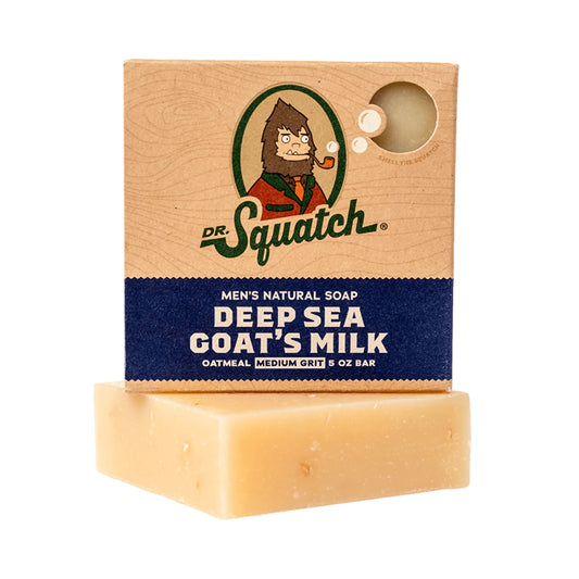 Dr. Squatch Deep Sea Goat’s Milk Bar Soap