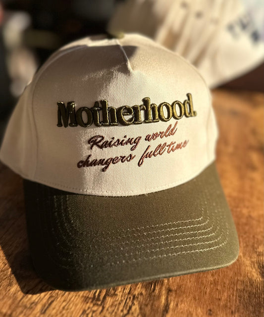 “Motherhood.” Embroider Hat