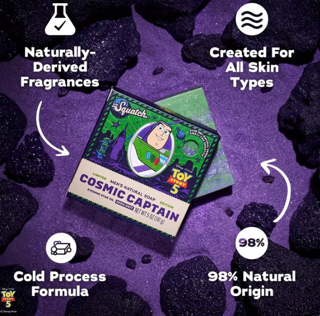 Dr. Squatch Cosmic Captain Bar Soap