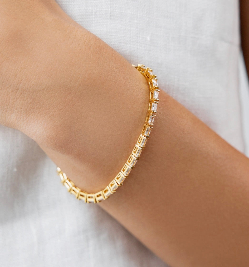 Baguette Tennis Bracelet