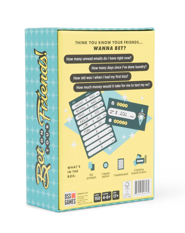 Bet On Your Friends Game