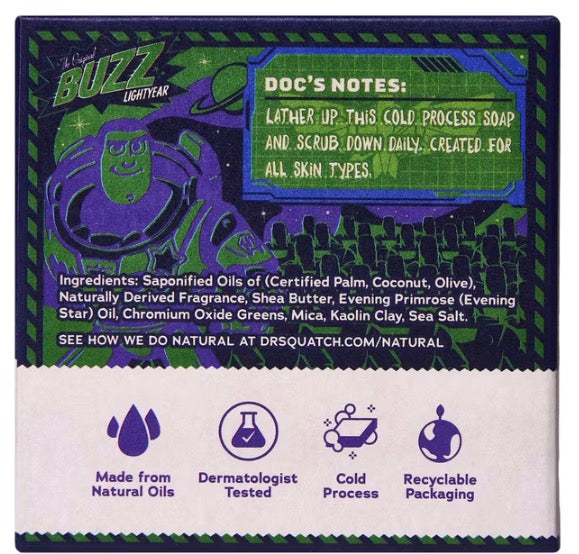 Dr. Squatch Cosmic Captain Bar Soap