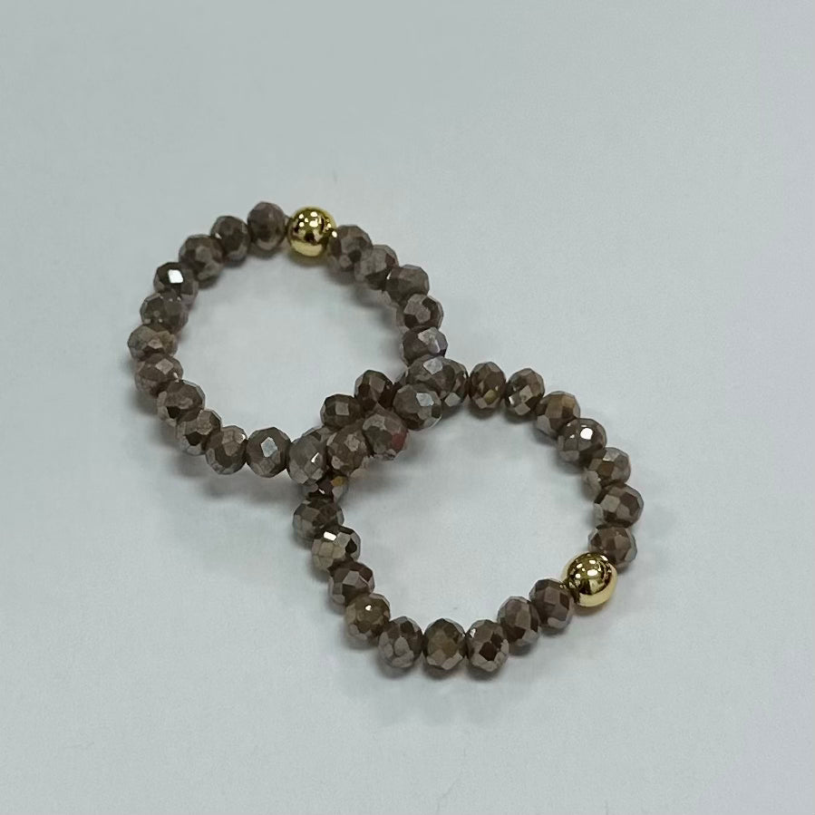 Crystal Stretch Rings