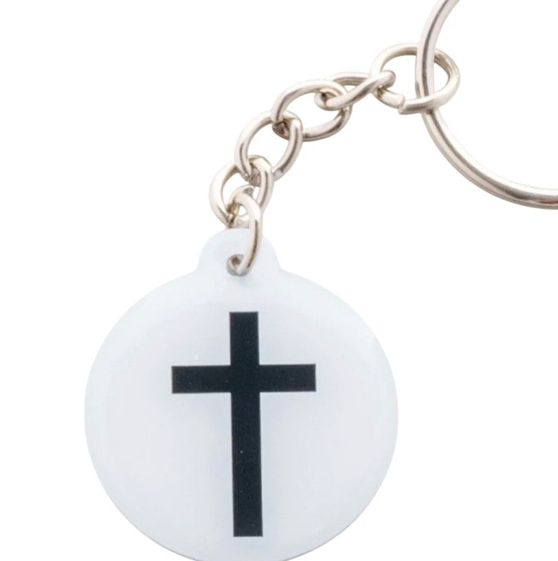 Tap To Pray Acrylic Keychain