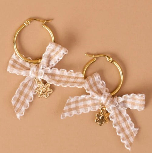 Maple Gingham Hoops