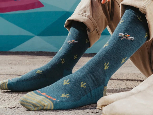 Men's Wool'D West Crew Lightweight Socks