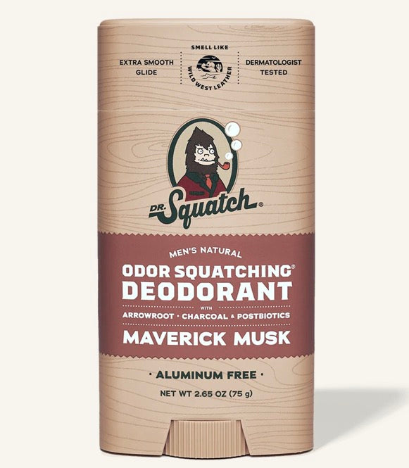 Dr. Squatch Maverick Musk Deodorant