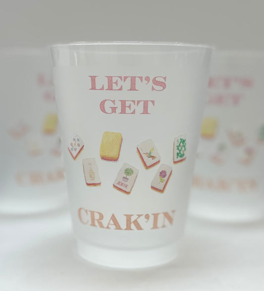 "Let's Play Mahjong" Party Cups
