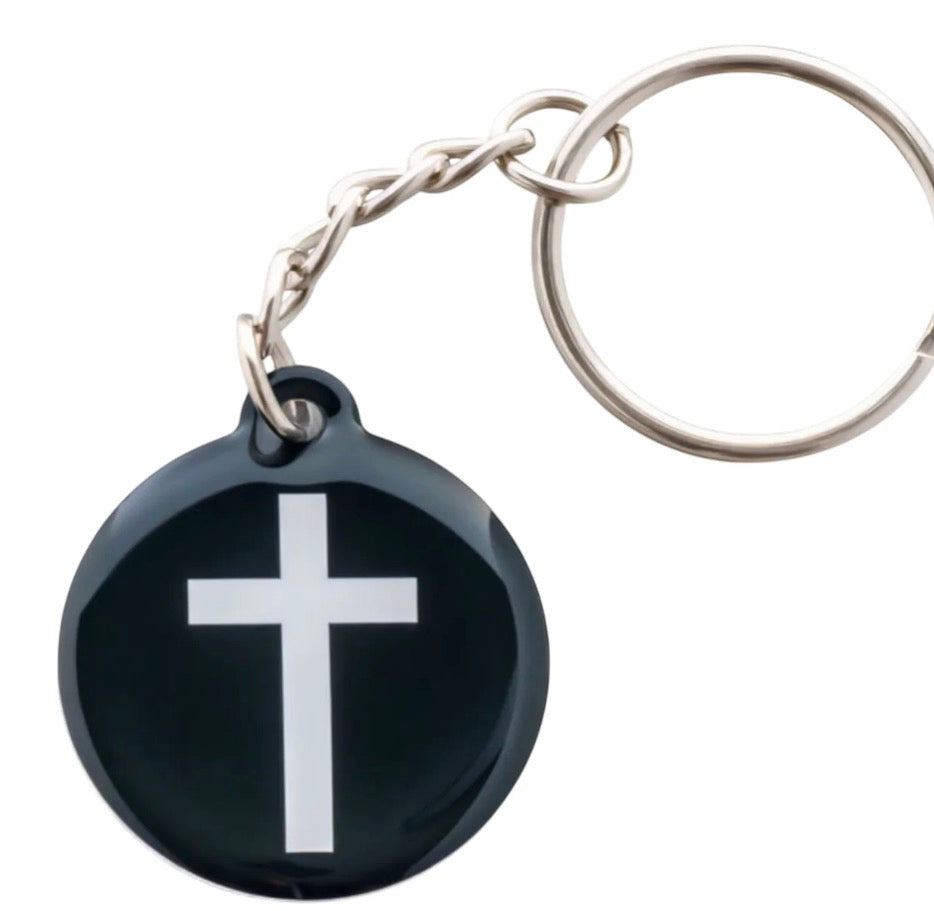 Tap To Pray Acrylic Keychain