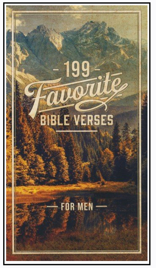 199 Favorite Bible Verses for Men