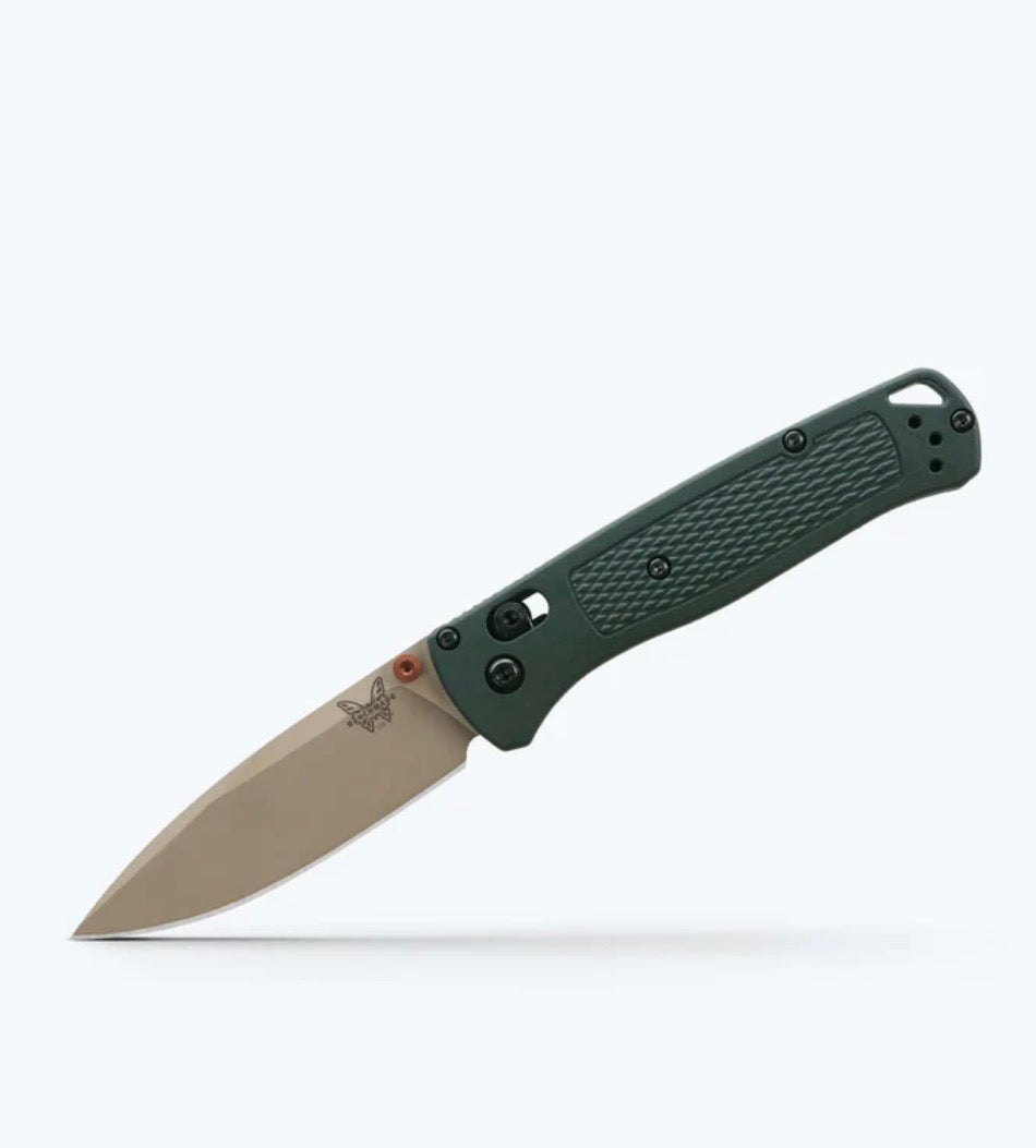 Taiga Green Grivory Bugout Knife