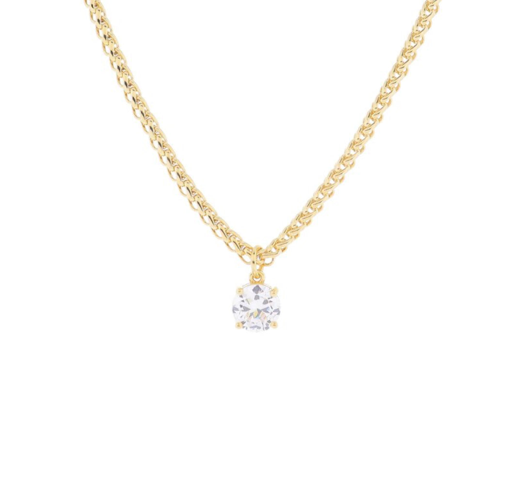 Jane Marie Golden Crystal Necklaces