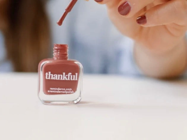 Thankful. Reminder Nail Polish