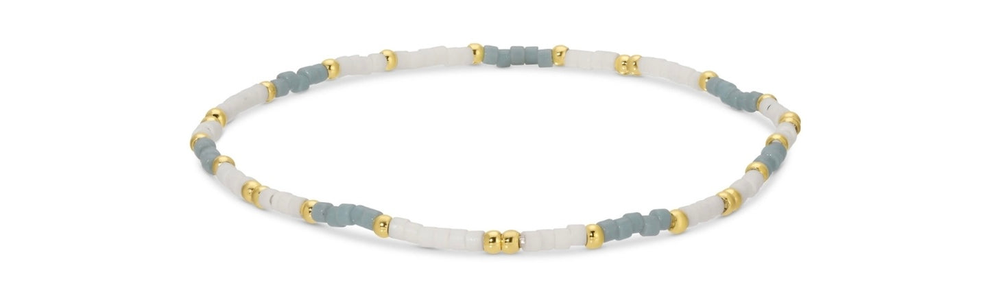 Purple Miyuki Delica Bracelet