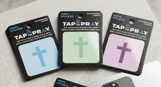 Tap To Pray Pastel Stickers