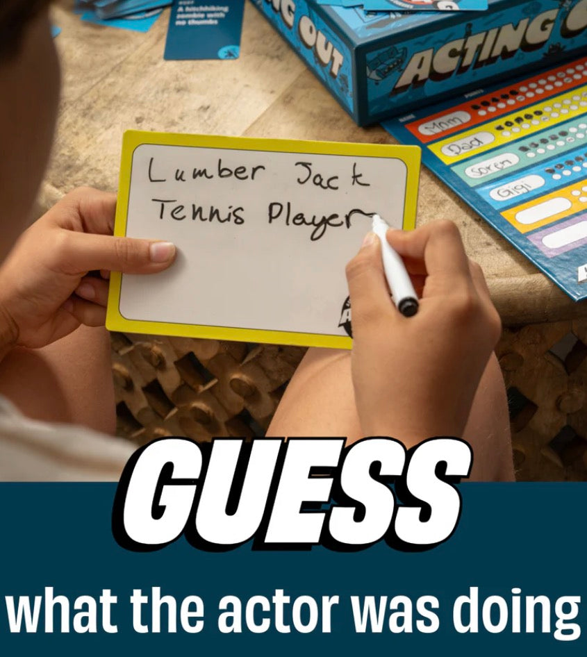 Acting Out Charades Game