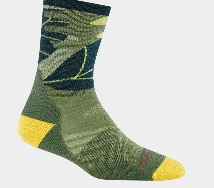Women's Palm Wild Micro Crew Running Socks