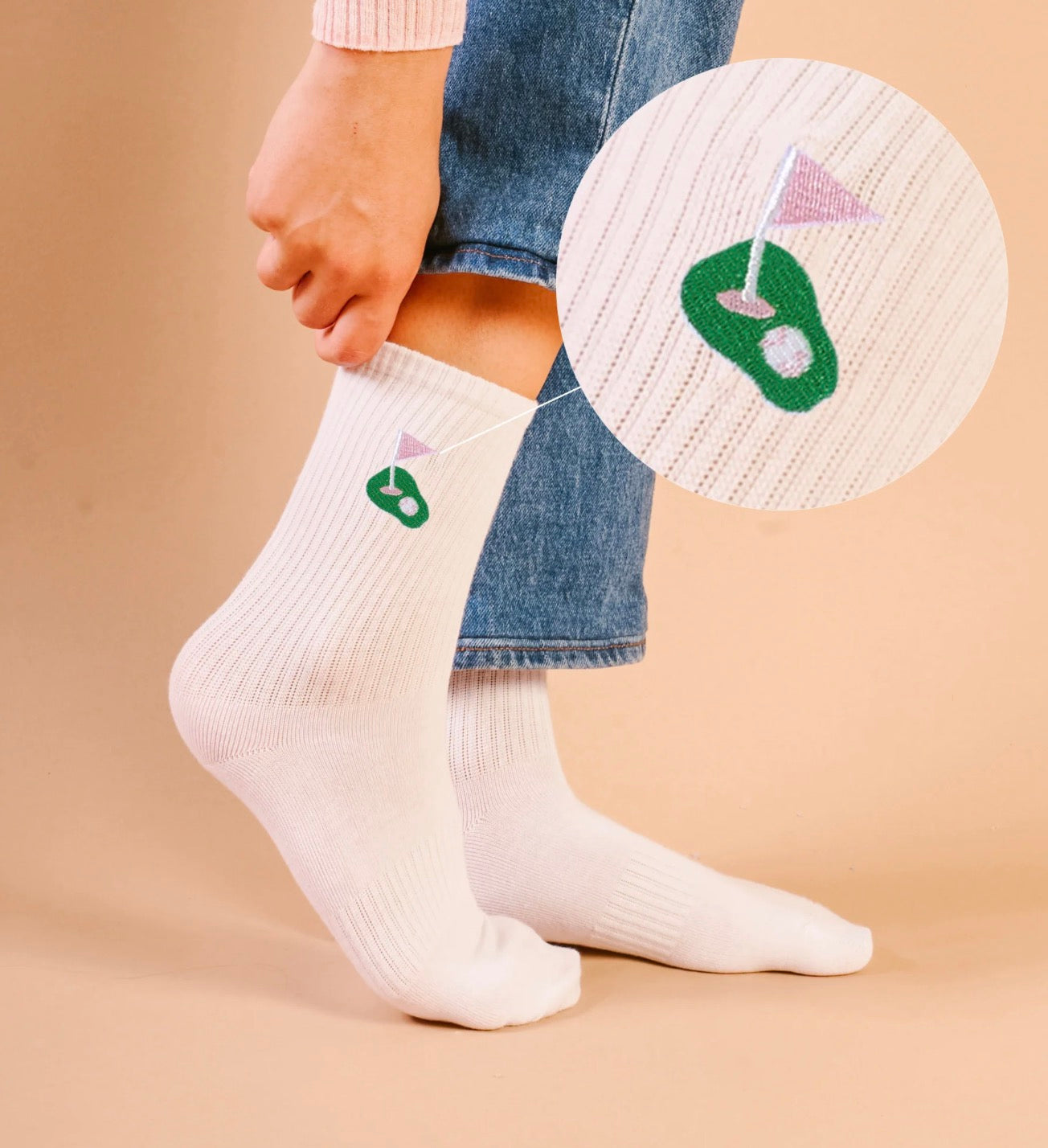 Embroidered Socks