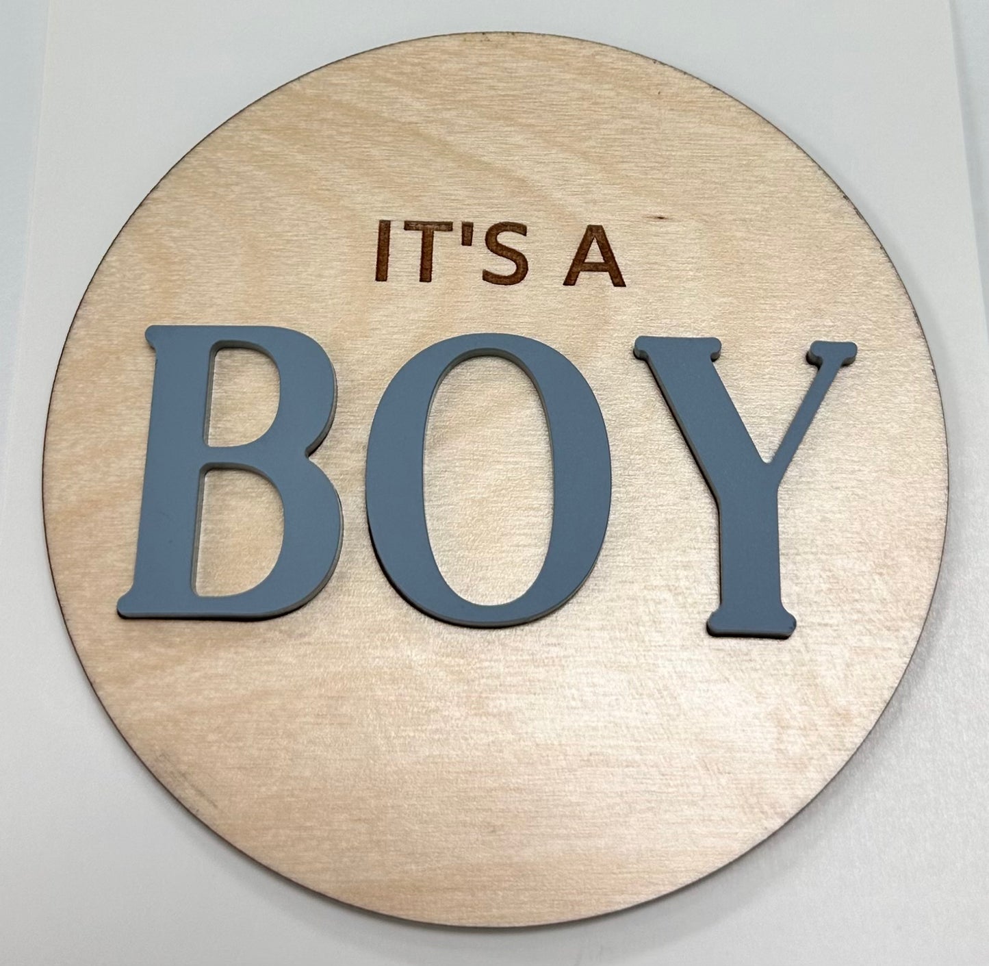 Gender Reveal Announcement Sign | It’s a Boy