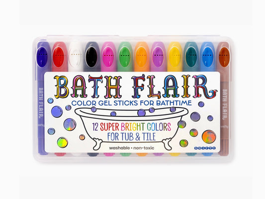 Bath Flair- Color Gel Sticks For Bathtime