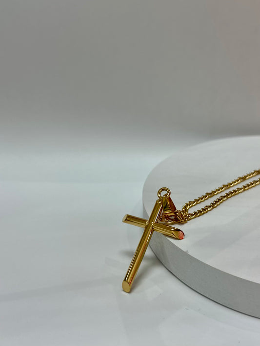 Golden Cross Necklace