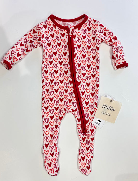 Natural Hearts Footie
