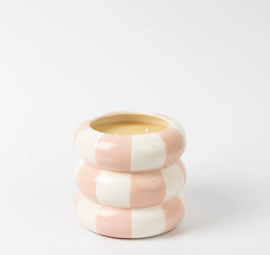 Sweet Grace Checkered Candle