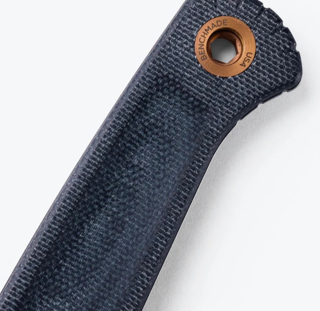 Blue Denim Micarta Dacian