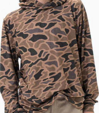 Gauge Camo Youth Performance Hoodie