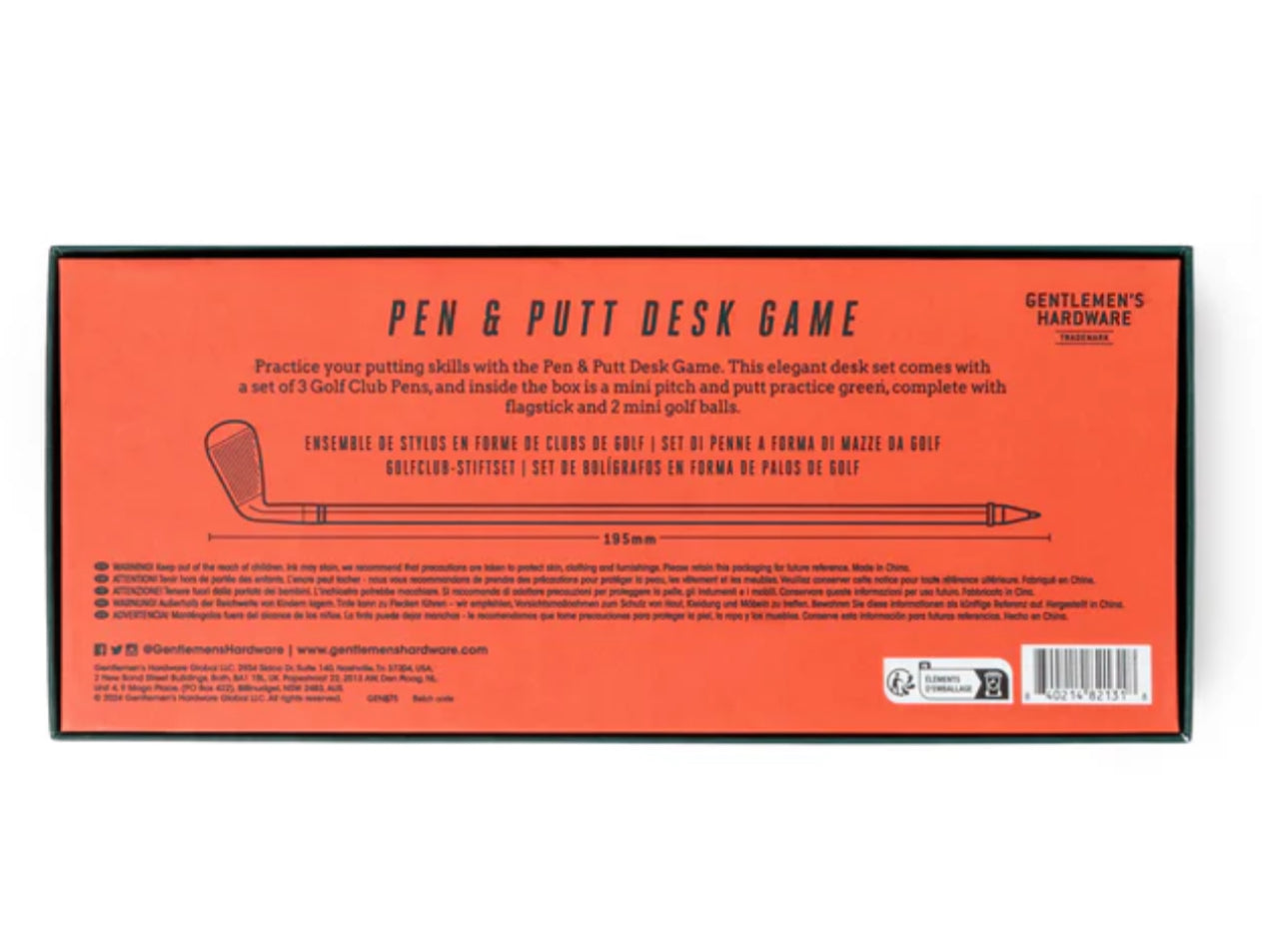Pen & Putt Desk Game