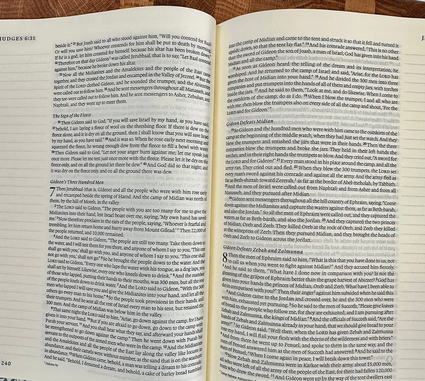 ESV Blue Poppies Journaling Bible