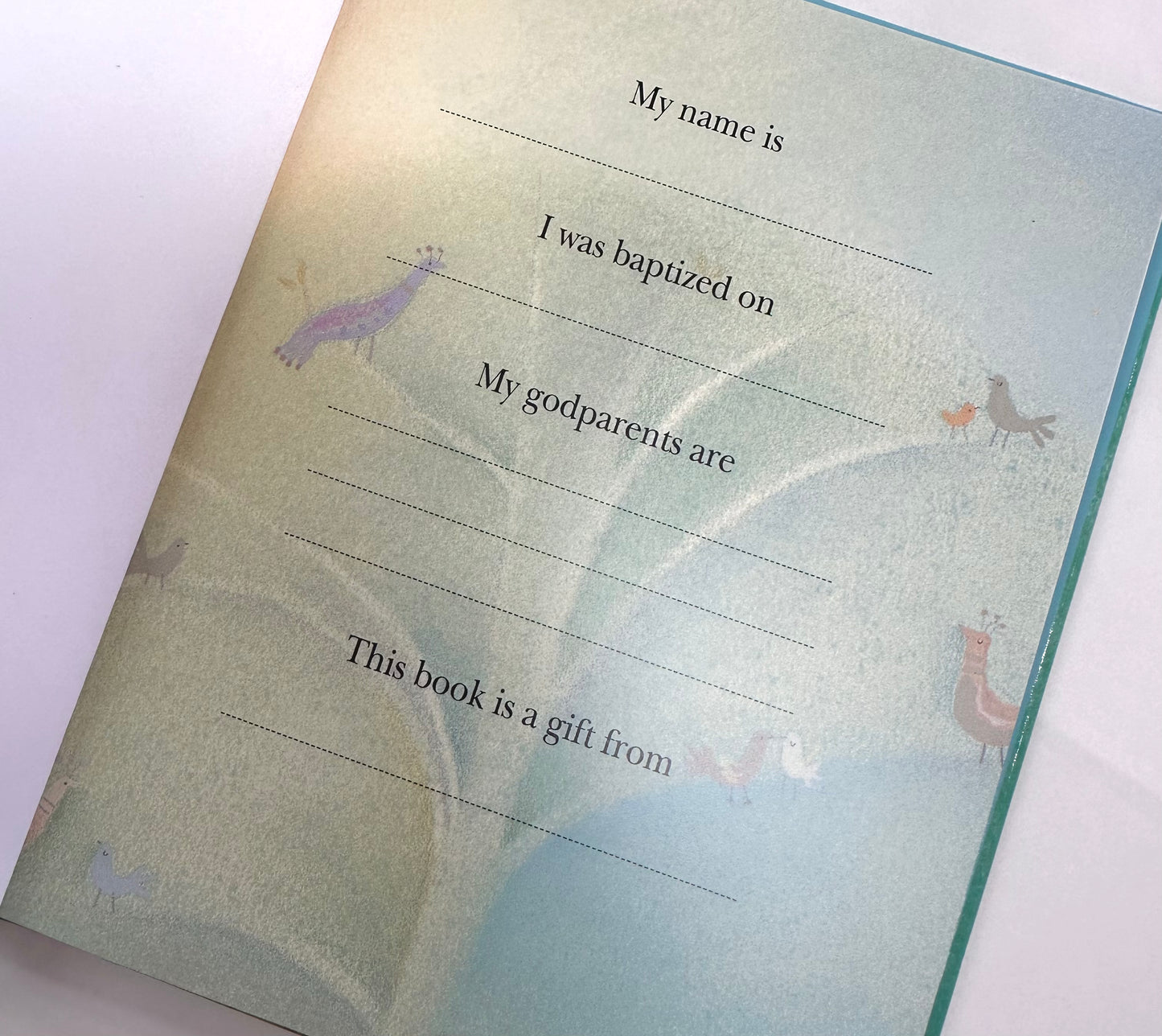 My Baptism Book by Sophie Piper
