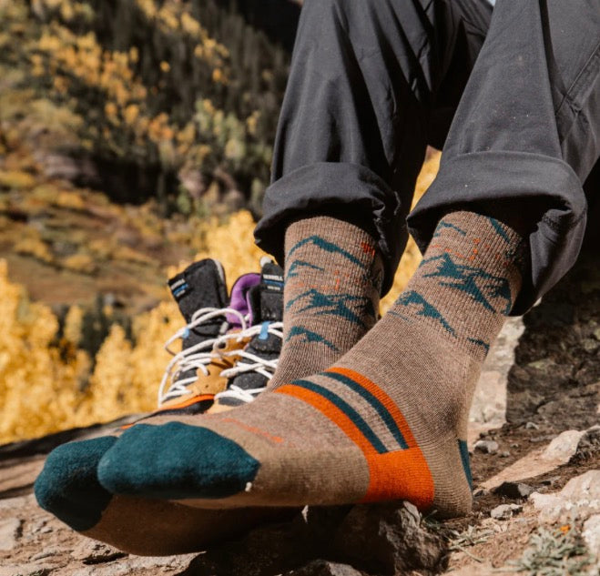 Men's Hike Hike Hut Micro Crew Hiking Socks-Medium (8-9.5)