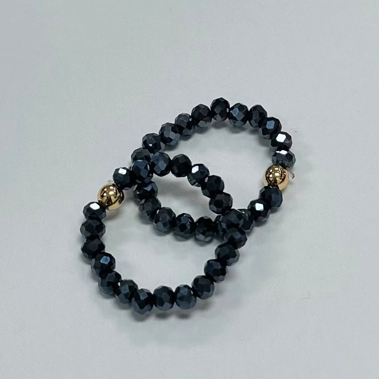 Crystal Stretch Rings