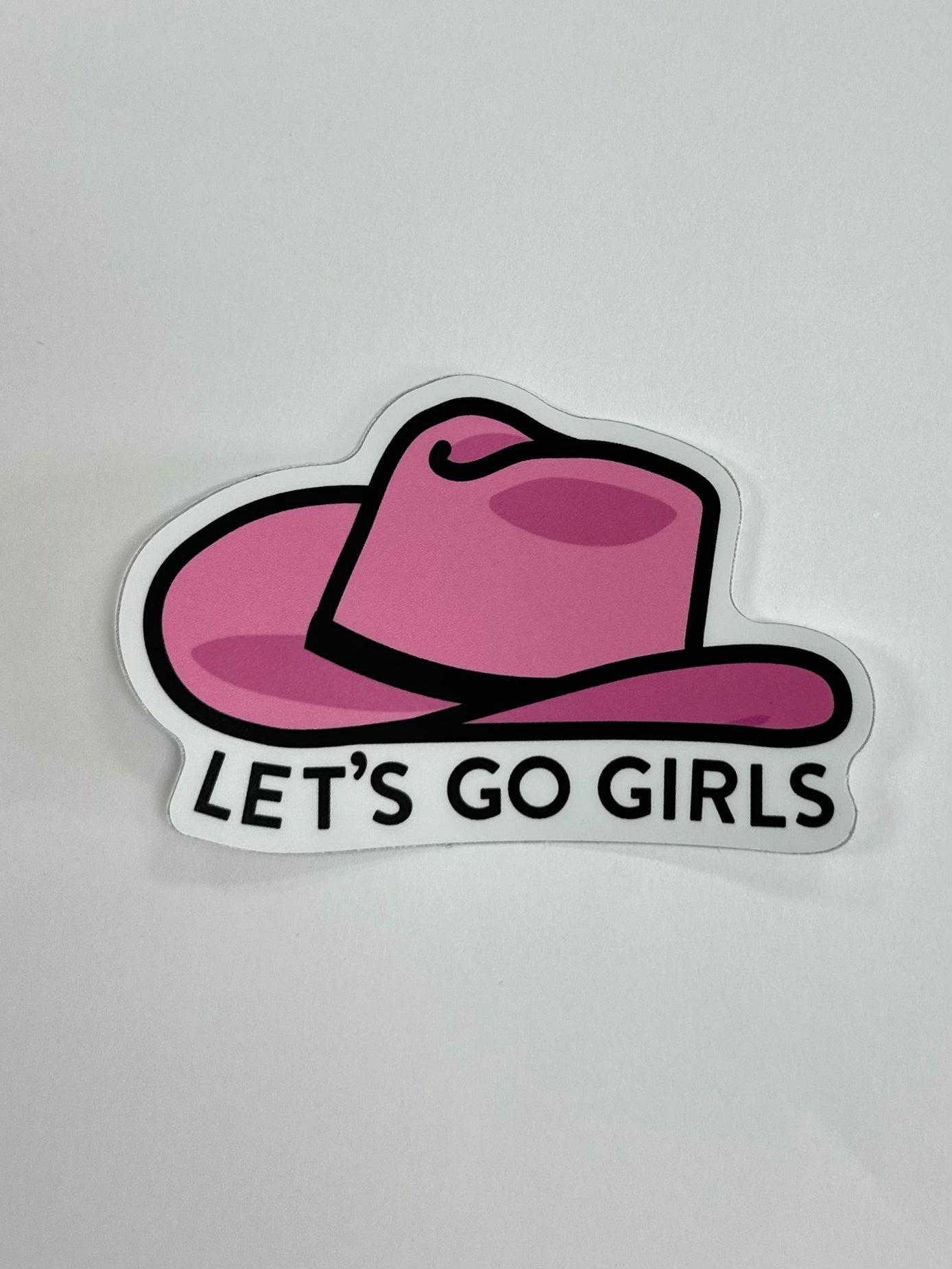 Let’s Go Girls Sticker