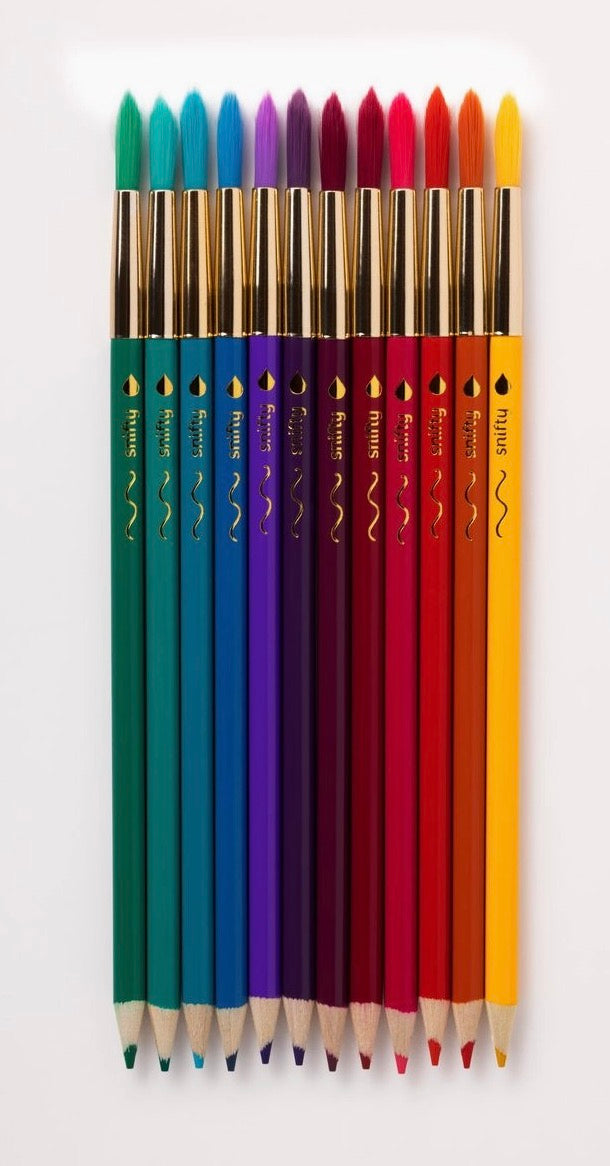 Color Brush Jewel Tones