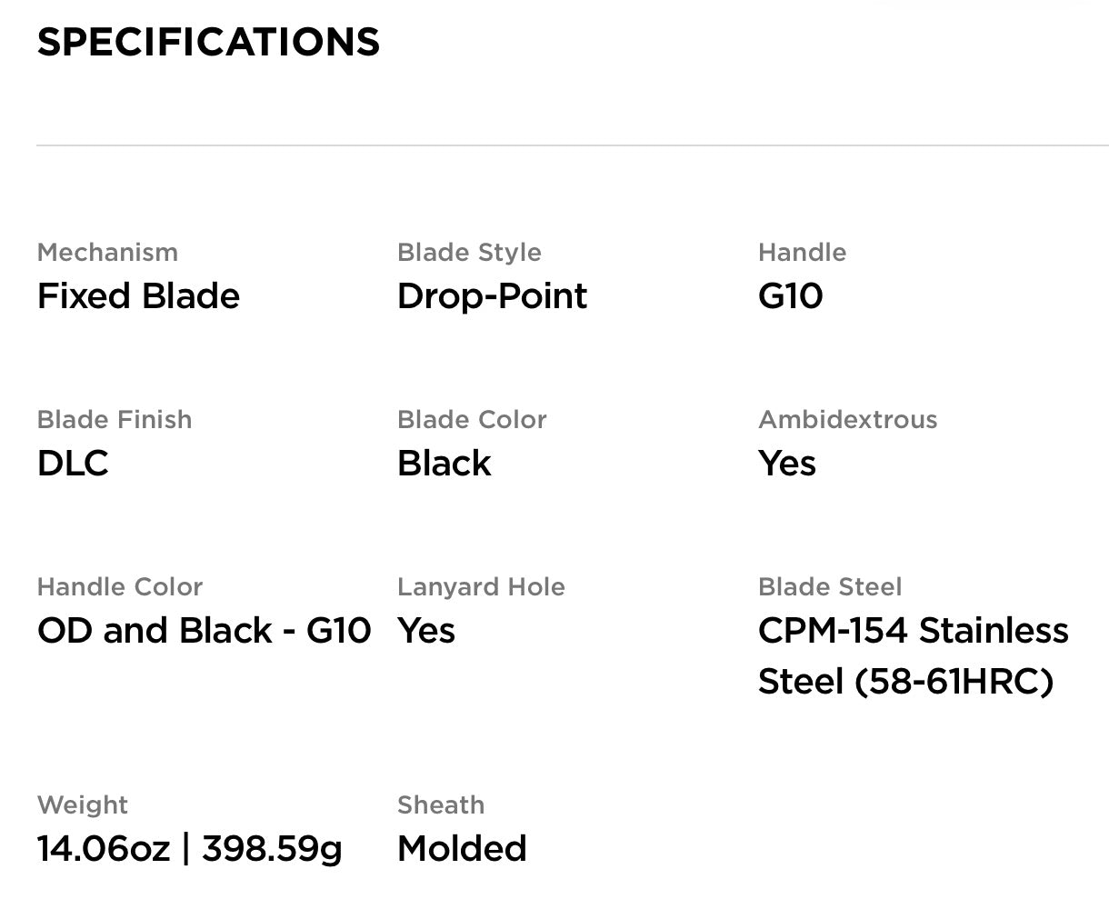 OD Green G10 Three Piece Set