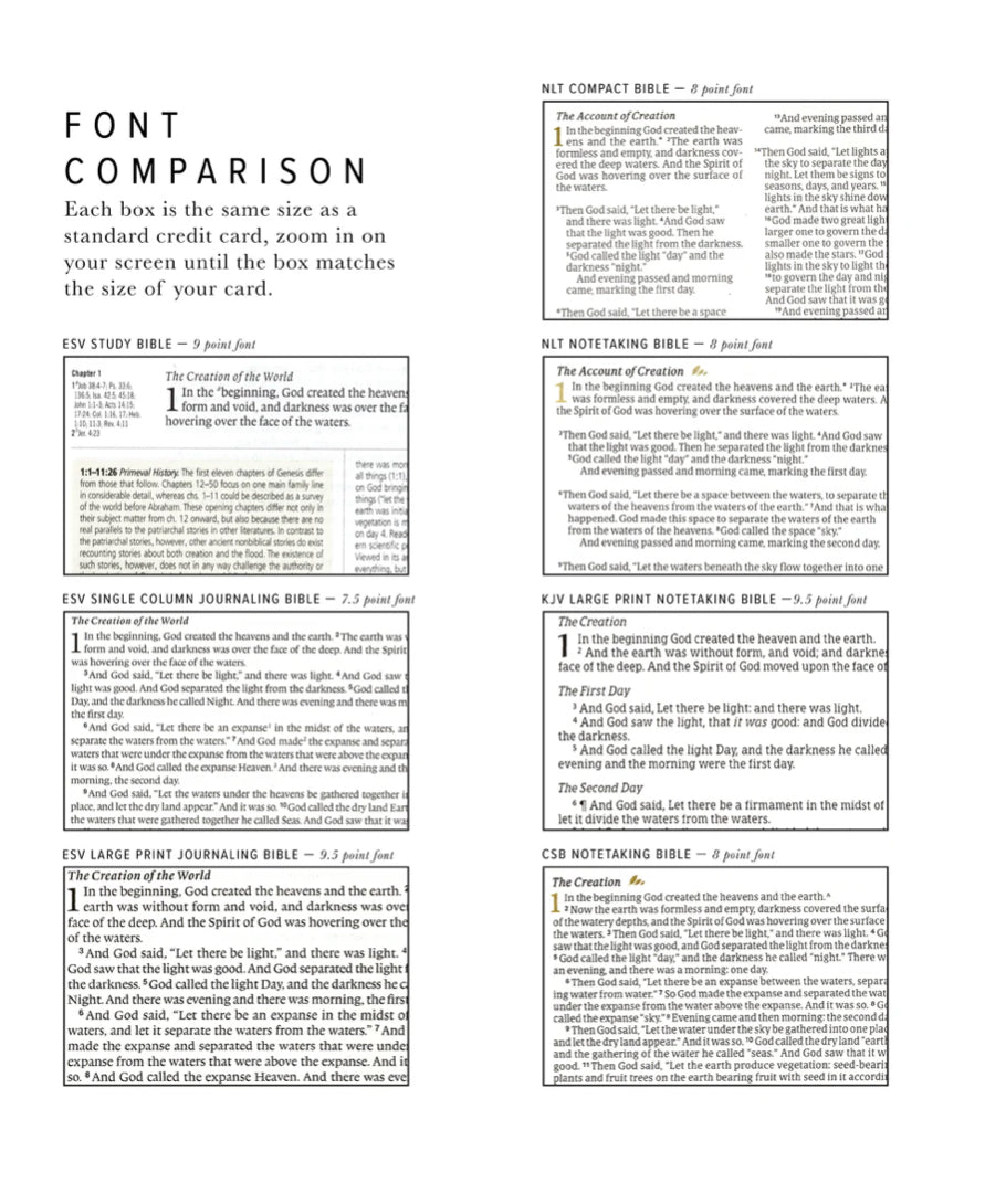 ESV Journaling Bible: Westminster