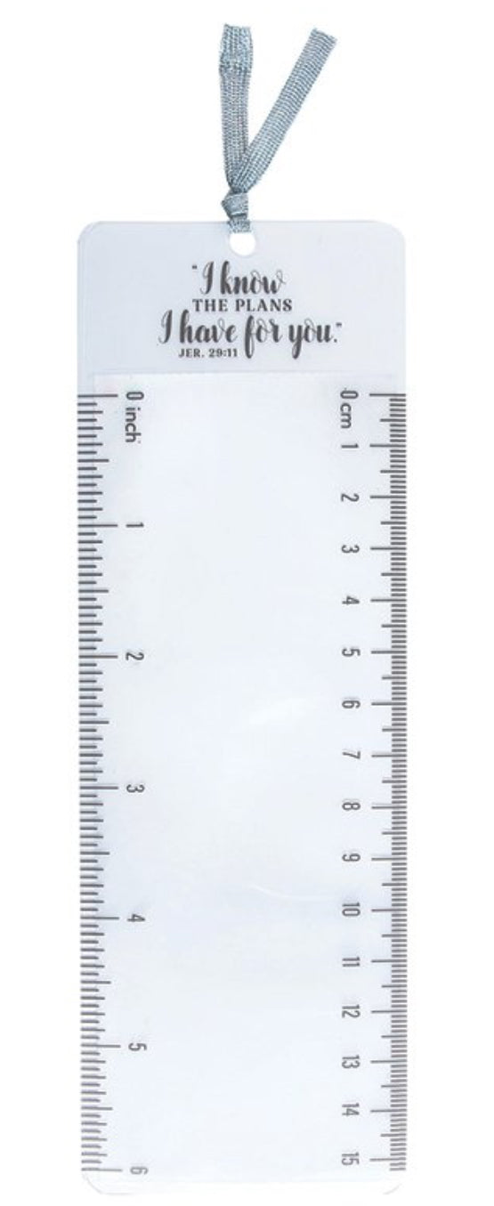 Magnifying Bookmark- I Know The Plans I Have For You