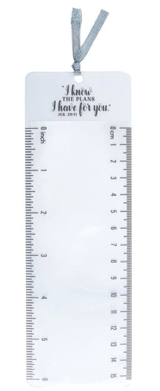 Magnifying Bookmark- I Know The Plans I Have For You