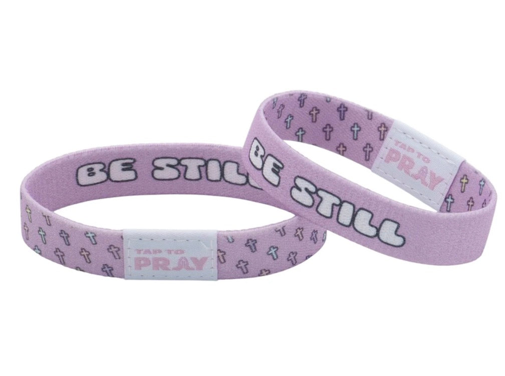 Tap To Pray Wristband: Be Still