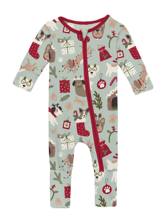 Aloe Christmas Dogs Coverall