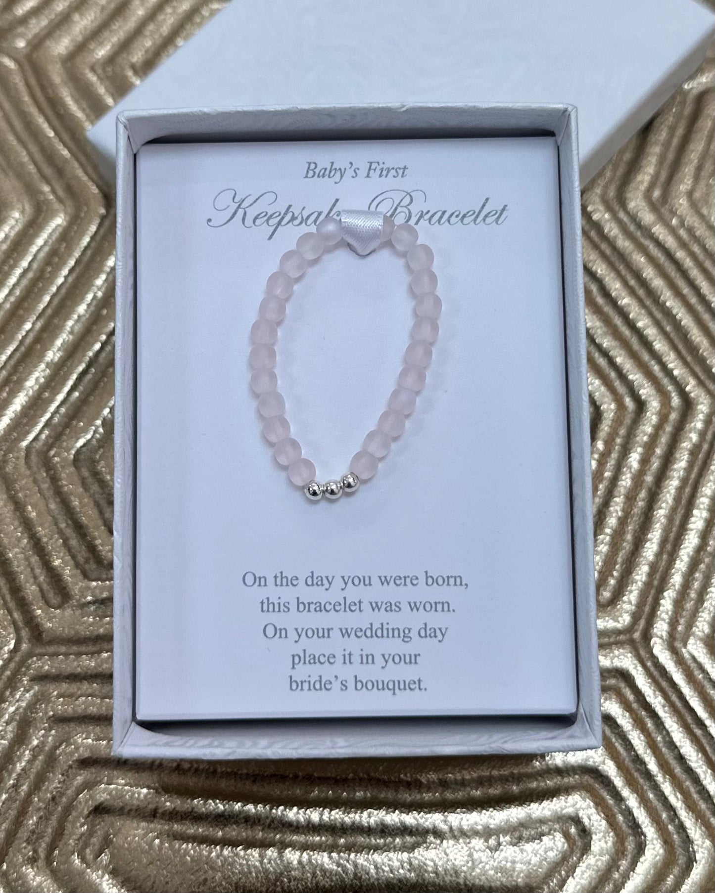 Infant Baby Pink Bracelet