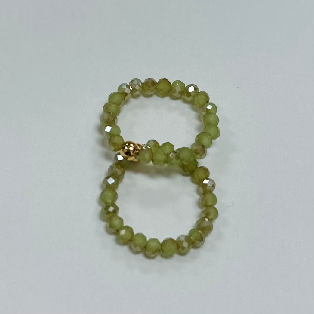 Crystal Stretch Rings