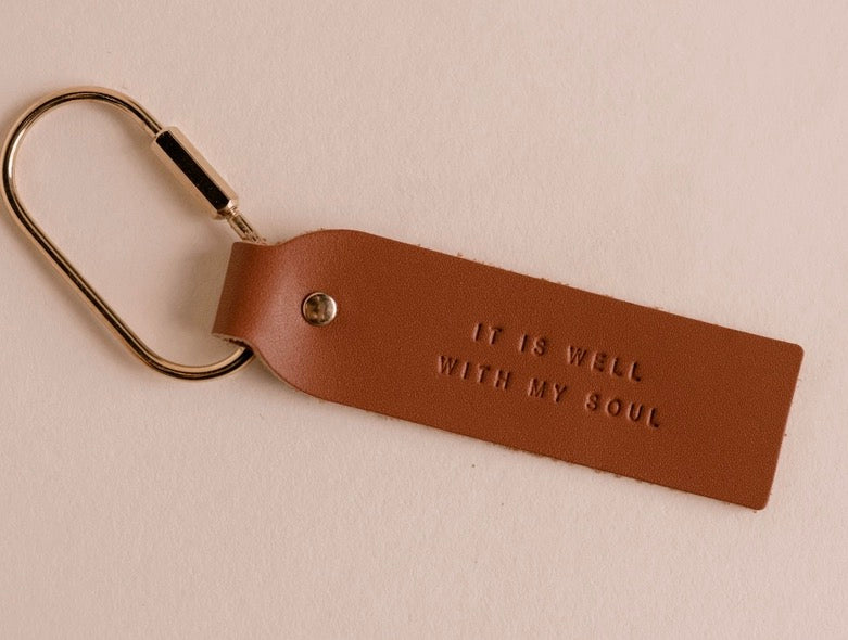 It Is Well With My Soul Key Fob